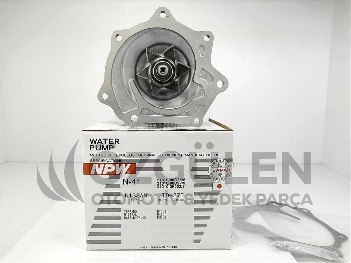 Nissan D21 D22 Pick-up Terrano II Devirdaim Su Pompas� 21010-80G25 2.4 2.7 TD TD27 TD25 �r�n Foto�raf�