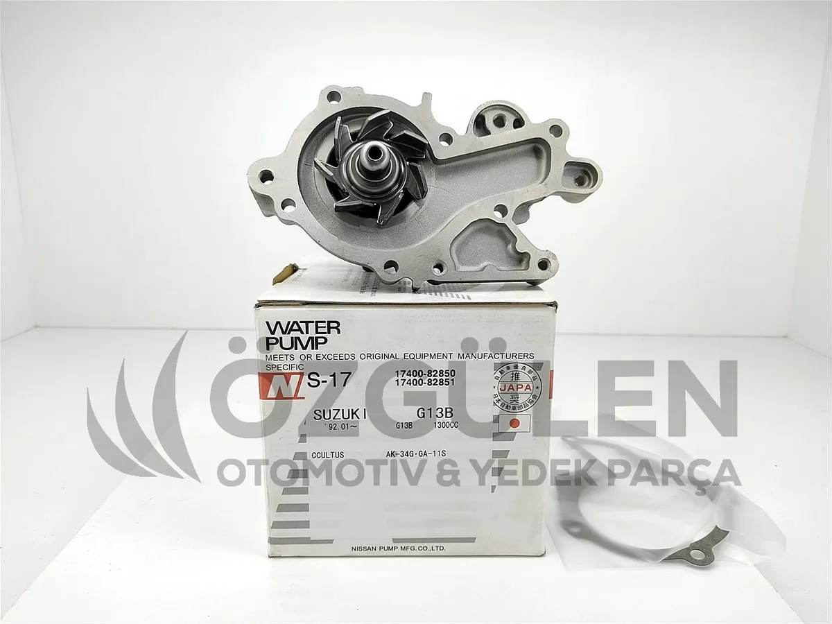 Suzuki Carry Super Carry Swift Devirdaim Su Pompas� 17400-82850 1.0 1.3 G10 G13A G13B G13BA �r�n Foto�raf�