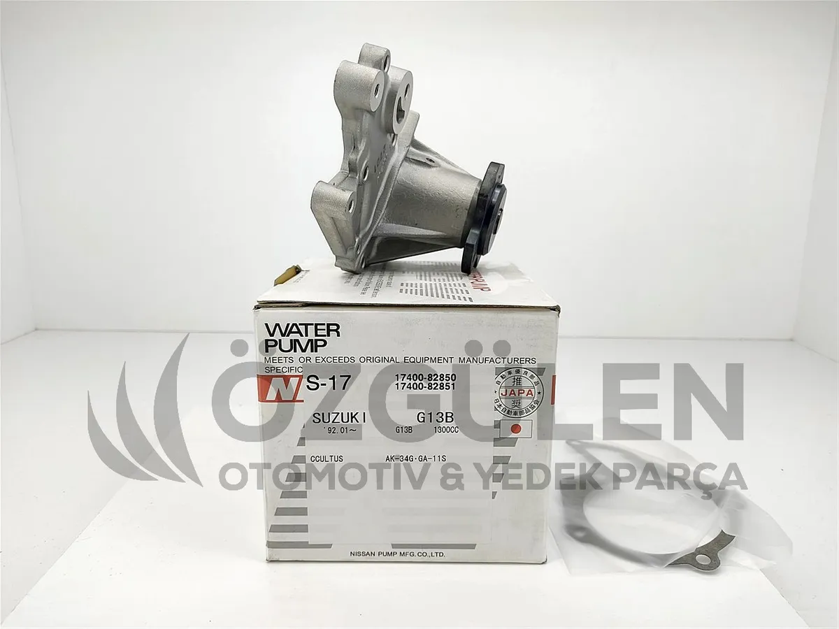 Suzuki Carry Super Carry Swift Devirdaim Su Pompas� 17400-82850 1.0 1.3 G10 G13A G13B G13BA �r�n Foto�raf� - 2