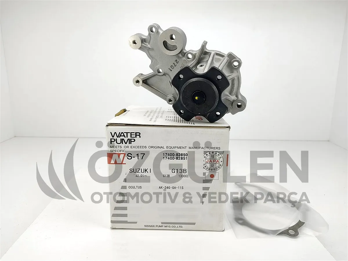 Suzuki Carry Super Carry Swift Devirdaim Su Pompas� 17400-82850 1.0 1.3 G10 G13A G13B G13BA �r�n Foto�raf� - 3