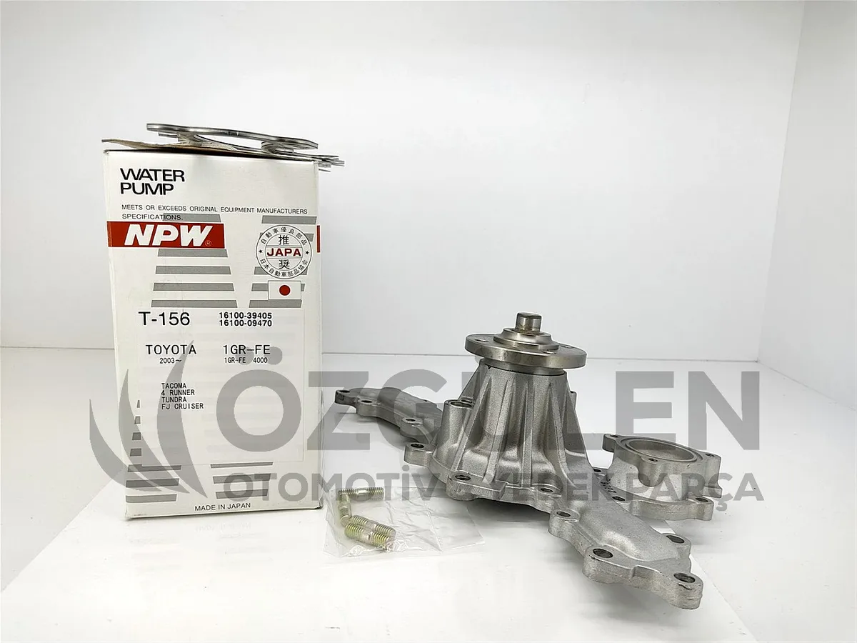 Toyota Corolla Auris Yaris Verso Devirdaim Su Pompas� 16100-39405 1.33 1.4 D-4D 1NRFE 1NDTV �r�n Foto�raf� - 3