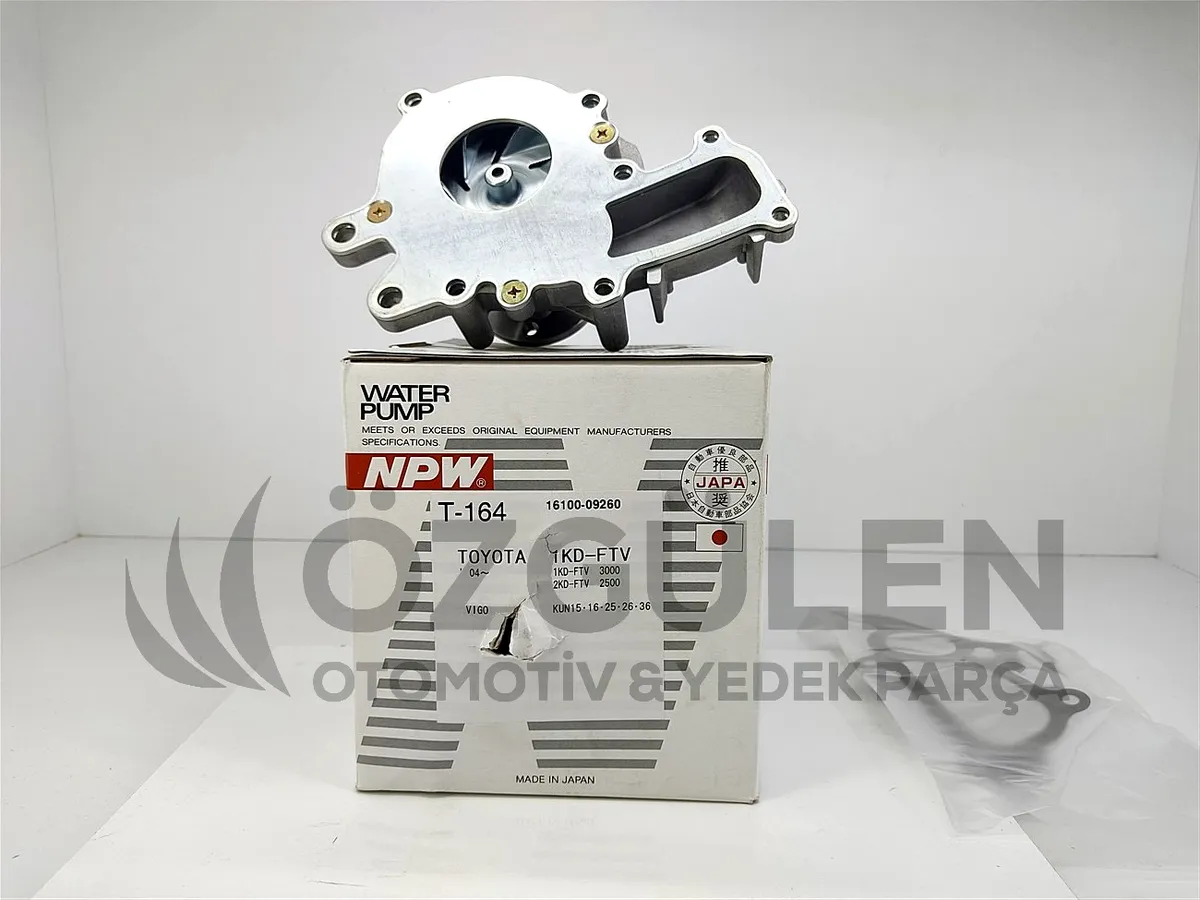 Toyota Hilux Hiace Land Cruiser Prado Devirdaim Su Pompas� 16100-09260 2.5 3.0 D-4D 2KDFTV 1KDFTV �r�n Foto�raf�