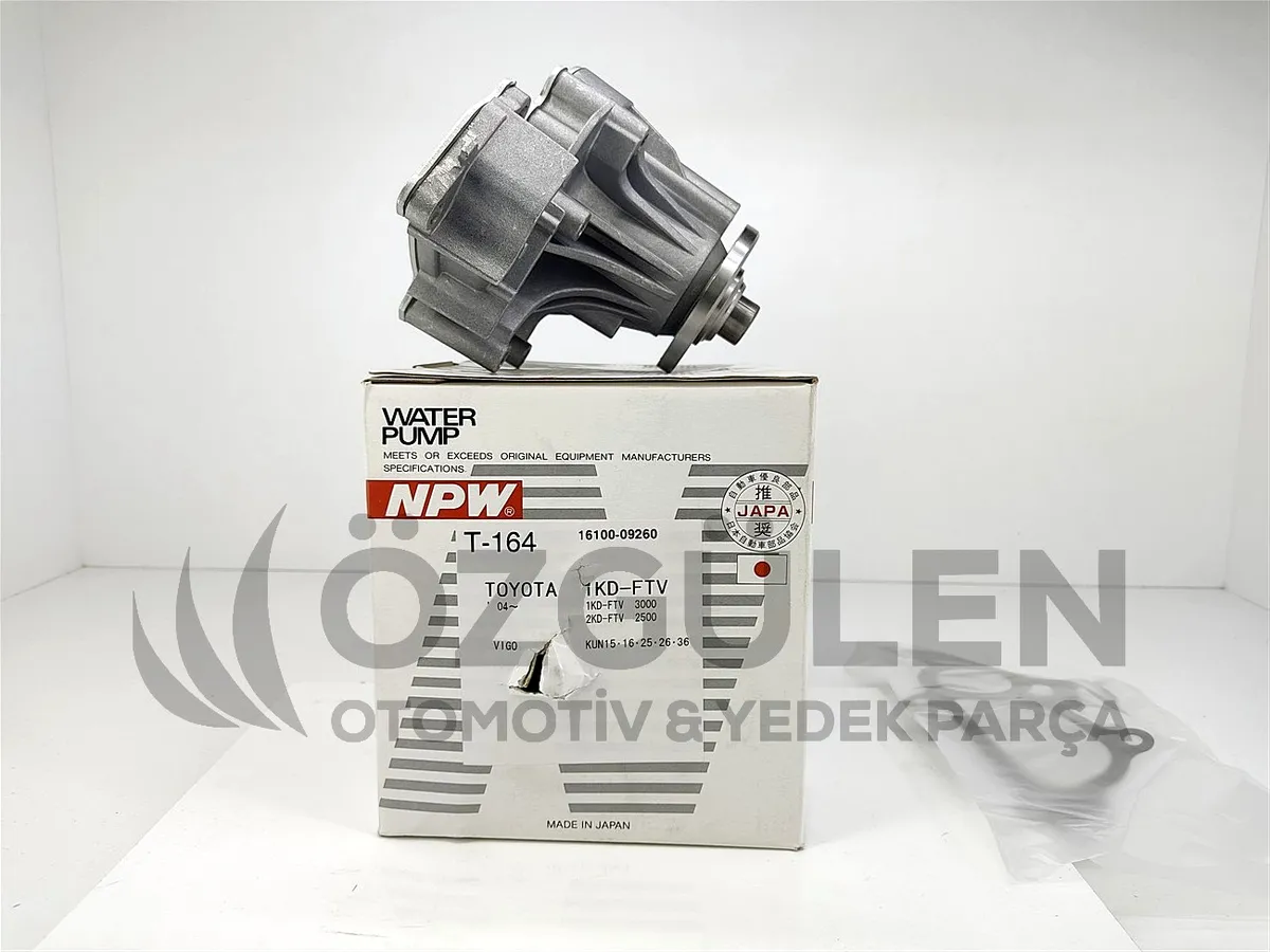 Toyota Hilux Hiace Land Cruiser Prado Devirdaim Su Pompas� 16100-09260 2.5 3.0 D-4D 2KDFTV 1KDFTV �r�n Foto�raf� - 4