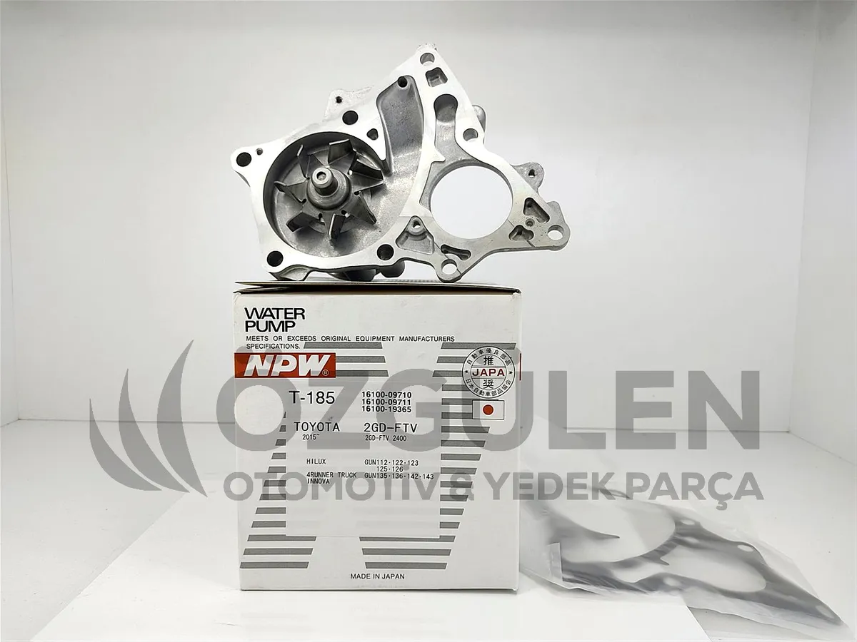 Toyota Hilux Revo Fortuner Hiace Devirdaim Su Pompas� 16100-09710 2.4 2.8 D-4D 1GD 2GD �r�n Foto�raf�