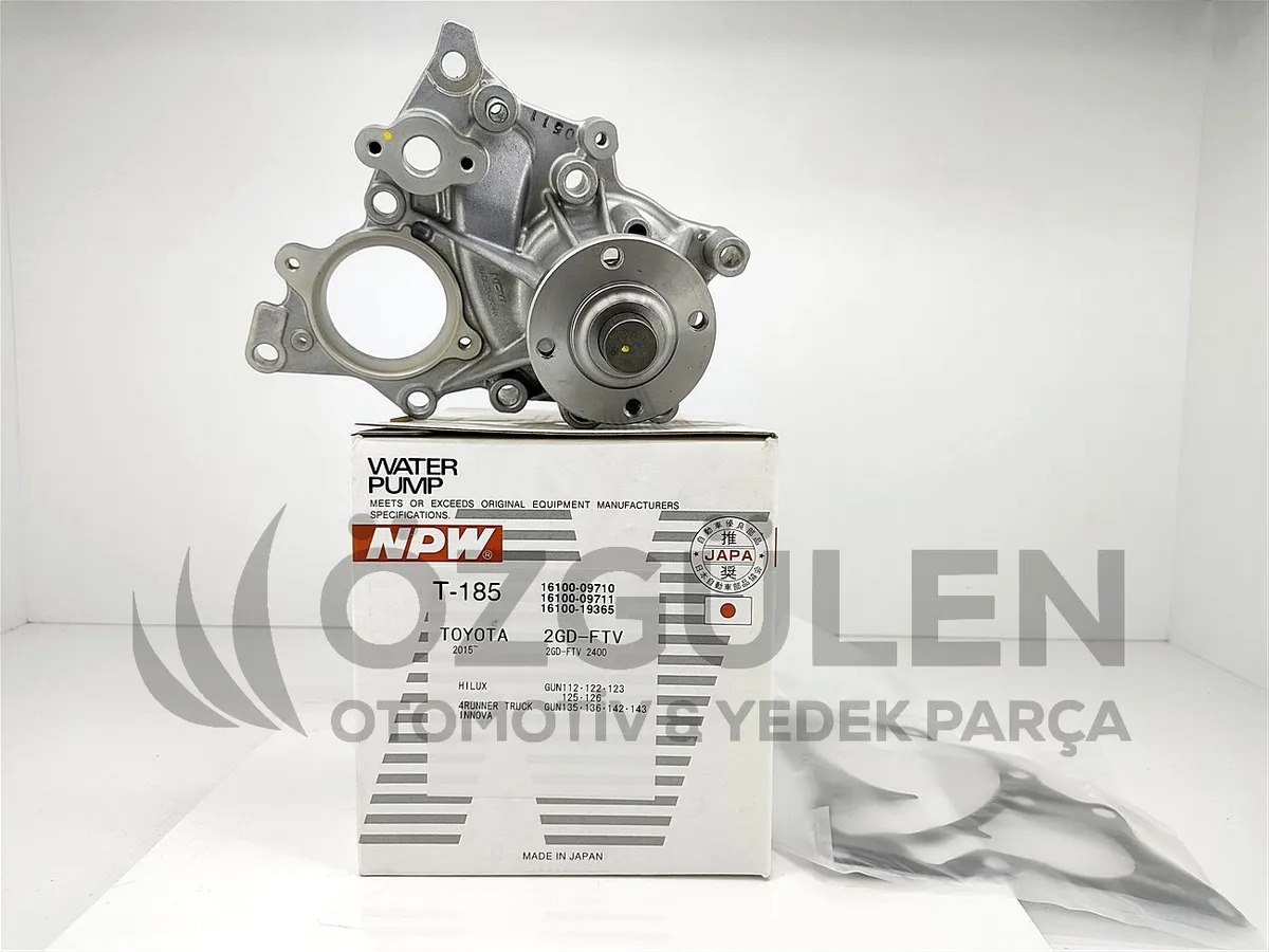 Toyota Hilux Revo Fortuner Hiace Devirdaim Su Pompas� 16100-09710 2.4 2.8 D-4D 1GD 2GD �r�n Foto�raf� - 3