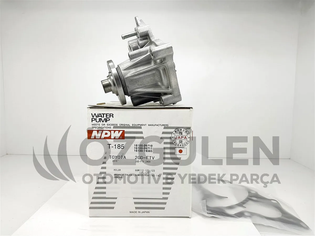 Toyota Hilux Revo Fortuner Hiace Devirdaim Su Pompas� 16100-09710 2.4 2.8 D-4D 1GD 2GD �r�n Foto�raf� - 4