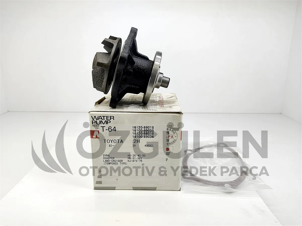 Toyota Land Cruiser 70 80 Serisi Devirdaim Su Pompas� 16120-69015 4.2 Dizel 1HZ 1HDT �r�n Foto�raf� - 2