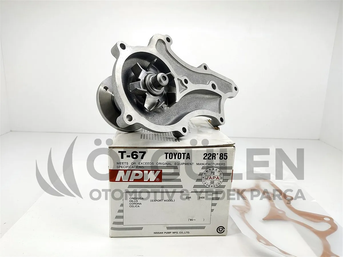 Toyota Hilux Land Cruiser Fortuner Devirdaim Su Pompas� 16100-39346 2.5 3.0 D-4D 1KD 2KD �r�n Foto�raf� - 2