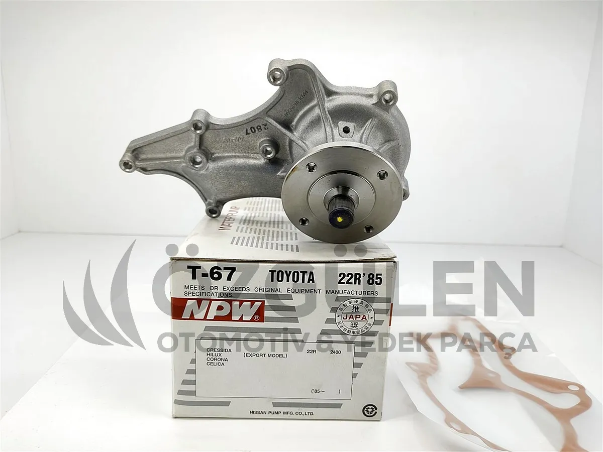 Toyota Hilux Land Cruiser Fortuner Devirdaim Su Pompas� 16100-39346 2.5 3.0 D-4D 1KD 2KD �r�n Foto�raf� - 3