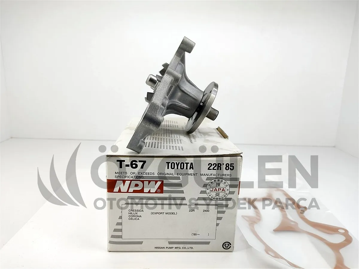 Toyota Hilux Land Cruiser Fortuner Devirdaim Su Pompas� 16100-39346 2.5 3.0 D-4D 1KD 2KD �r�n Foto�raf� - 4