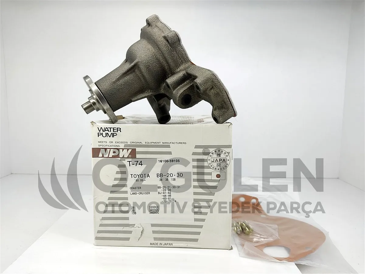 Toyota Land Cruiser Hiace Hilux Devirdaim Su Pompas� 16100-59105 2.4 2.4 TD 2L 2LT �r�n Foto�raf� - 2