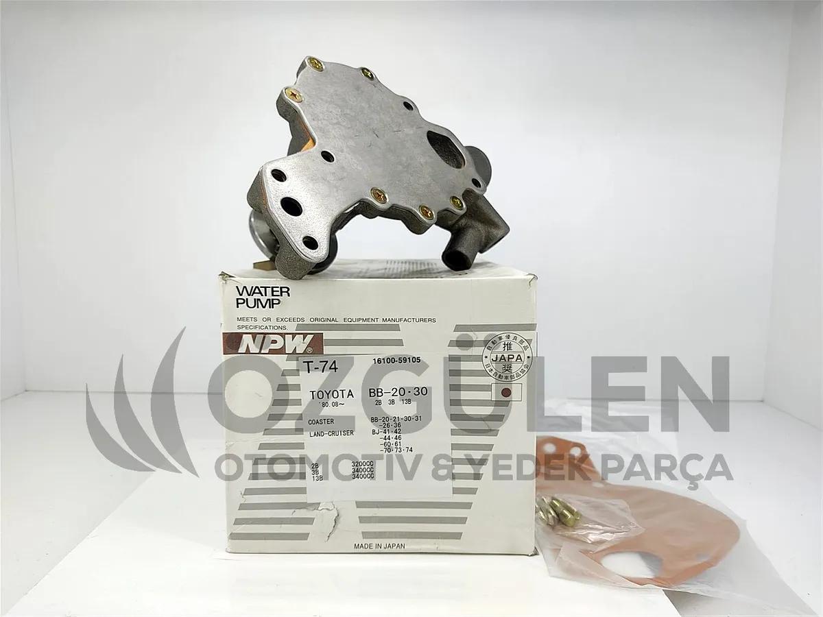 Toyota Land Cruiser Hiace Hilux Devirdaim Su Pompas� 16100-59105 2.4 2.4 TD 2L 2LT �r�n Foto�raf� - 3