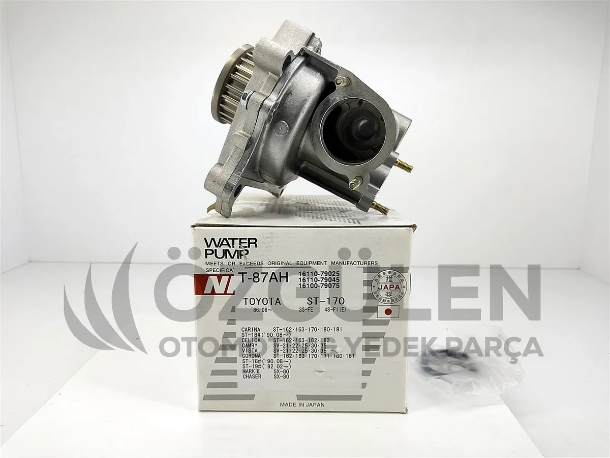 Toyota Corolla Avensis Carina Celica Devirdaim Su Pompas� 16110-79025 1.6 1.8 2.0 4AFE 7AFE 3SFE �r�n Foto�raf� - 2