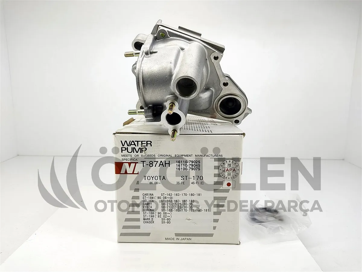 Toyota Corolla Avensis Carina Celica Devirdaim Su Pompas� 16110-79025 1.6 1.8 2.0 4AFE 7AFE 3SFE �r�n Foto�raf� - 3