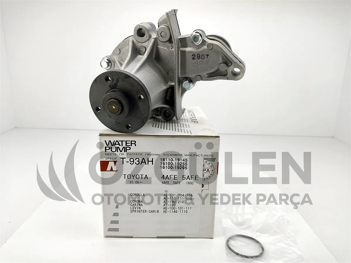 Toyota Corolla Avensis Carina Devirdaim Su Pompas� 16100-19255 1.3 1.6 2E 4AFE �r�n Foto�raf�